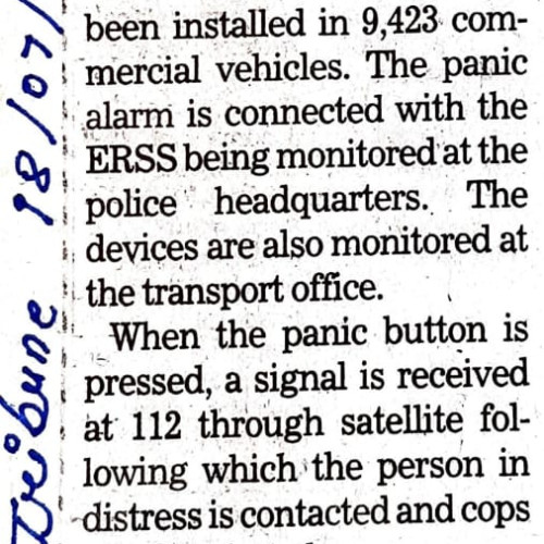 road safety Newspaper Cuttings